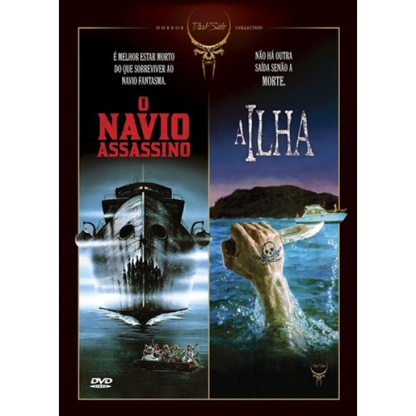 Box Dark Side Horror Collection O Navio Assassino A Ilha 2 DVD S